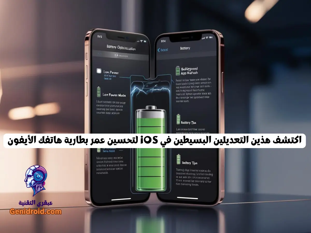 تحسين عمر بطارية الأيفون مع iOS